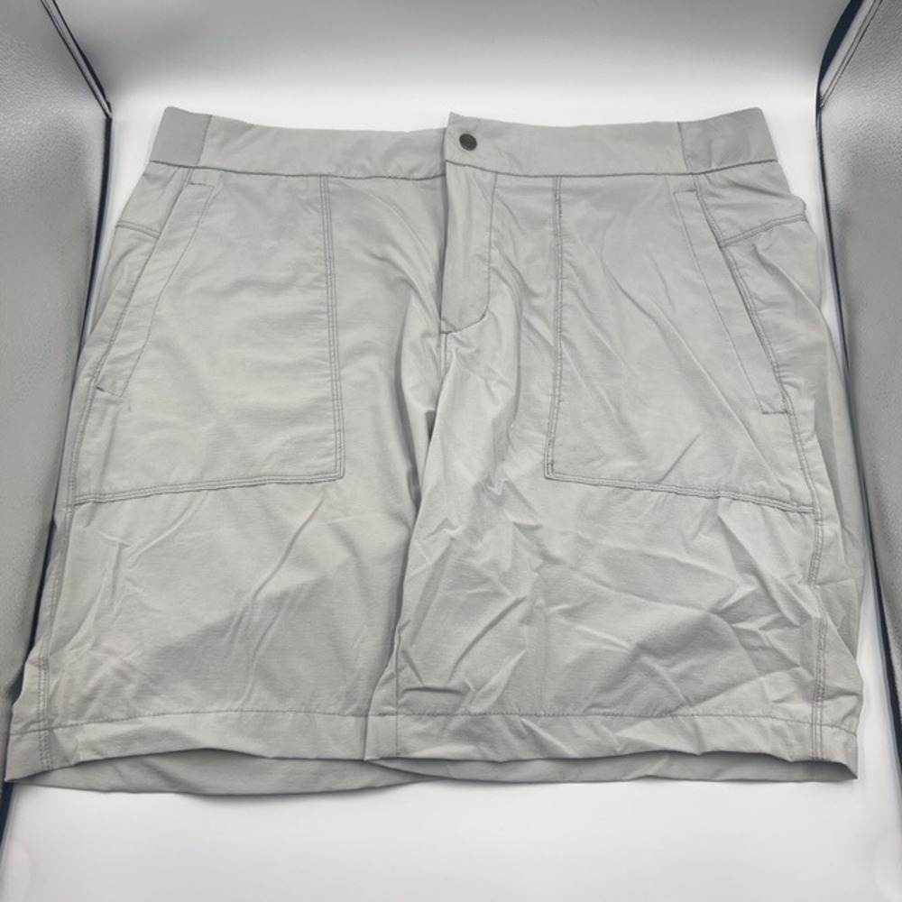 Reel Life Men's Gray Fishing Hiking Stretch Quick Dry Lightweight Shorts Size XL
